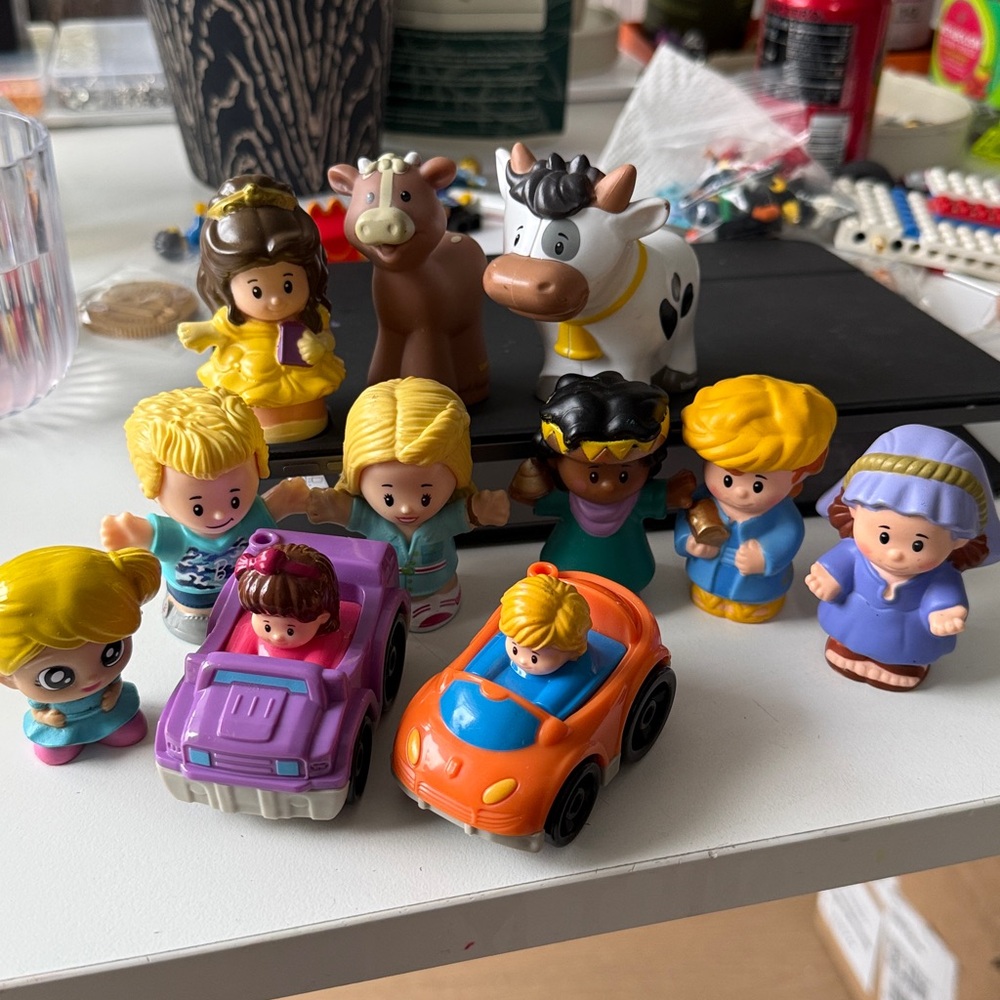 Little People Barbie Kids Play Figures Set - Multicolor